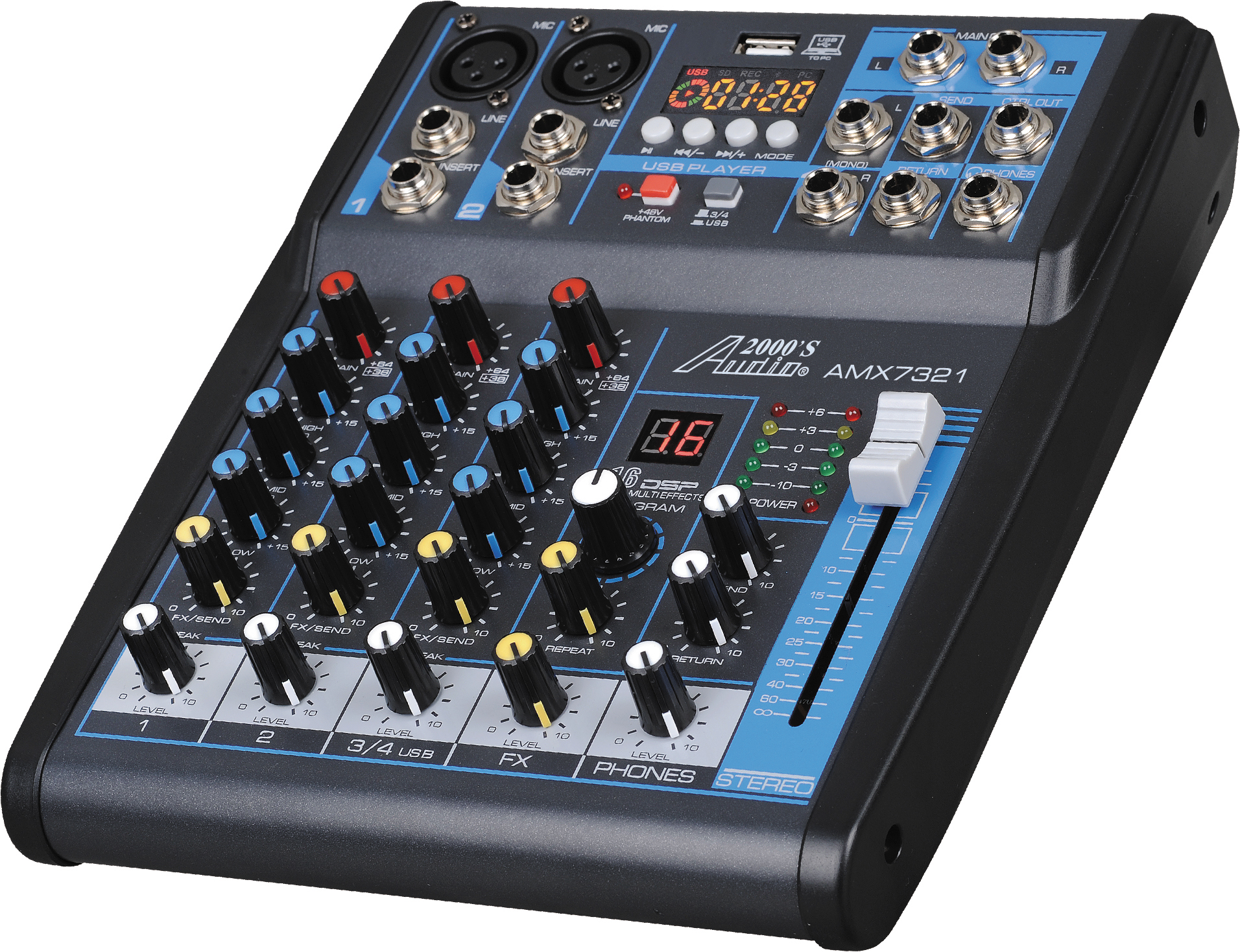 LA AUDIO MLX20 英国製2chマイクプリアンプ LINDELL AUDIO 18Xs MkⅡ マイクプリアンプ・イコライザー｜楽器